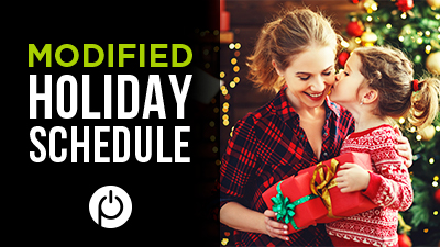 Holiday Schedule